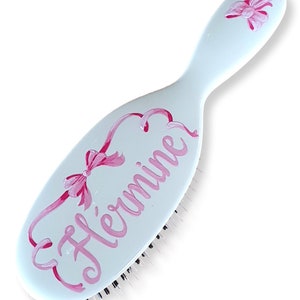 MASON PEARSON Hairbrush - Hand Painted Bow Designs