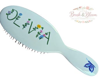 MASON PEARSON Hairbrush - Available with any name and handpainted artwork