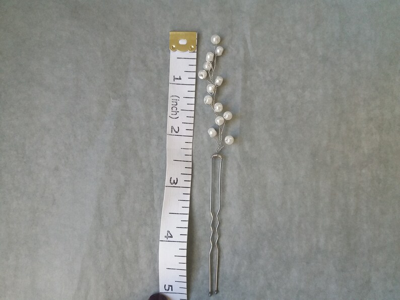 Babys breath hair pin Bridesmaid hair accessories Small Etsy