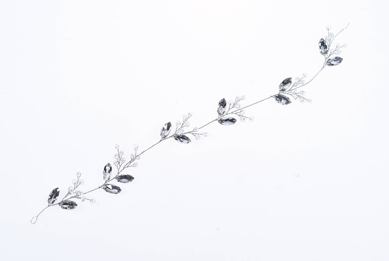 bride headpieces rhinestone hair vine wedding hair piece