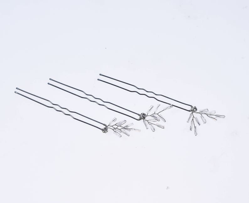 Bride hair piece Bridesmaid hair accessories Wedding hair piece Thistle hair piece