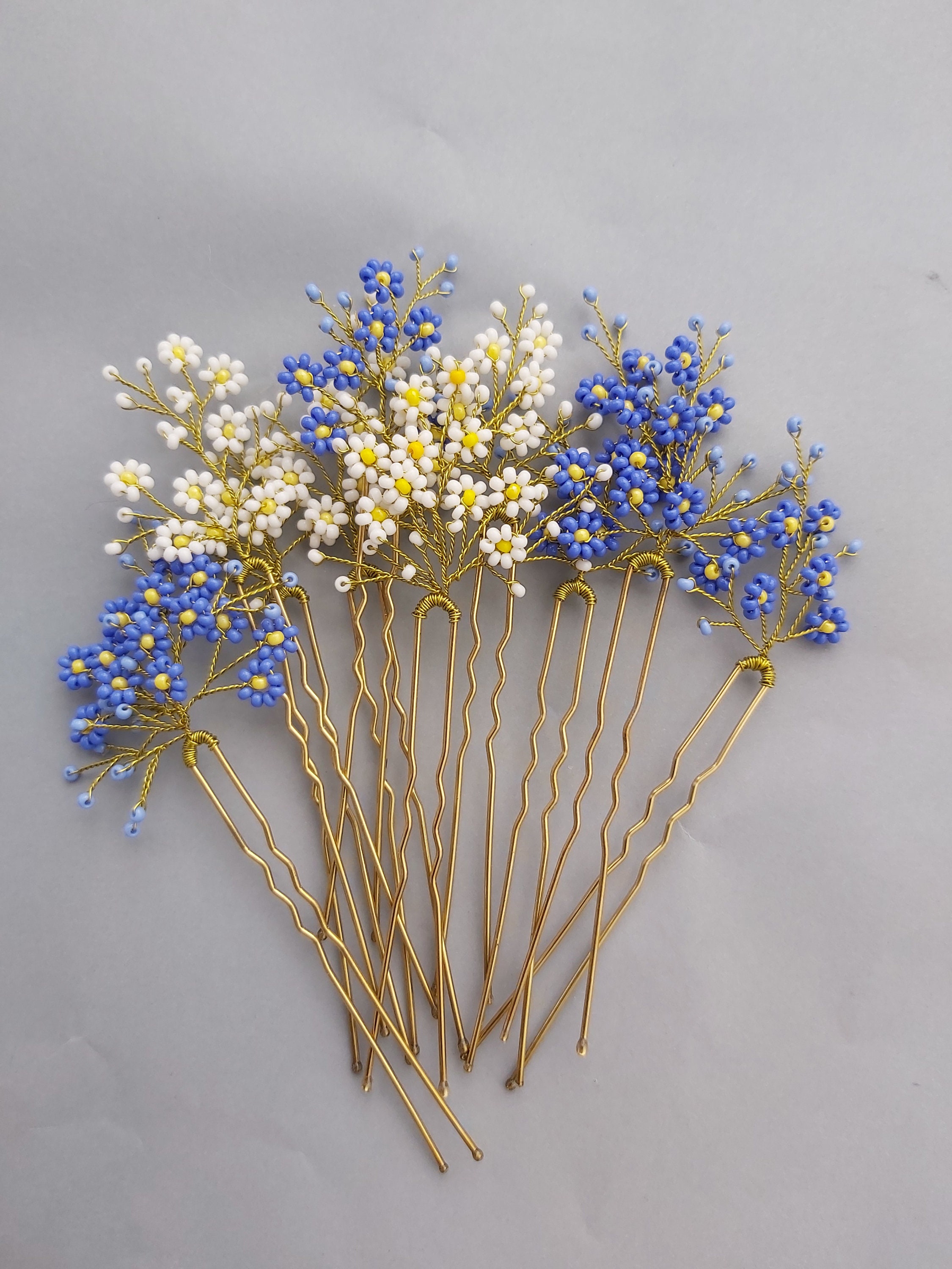 Me Not Hair Pin Daisy Hair Pins Wedding Hair Etsy Canada