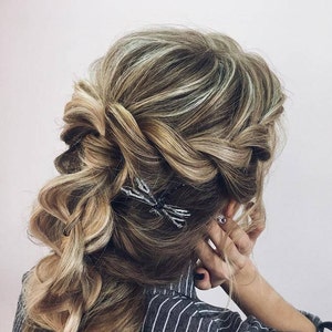 Dragonfly Hair Accessories Blue Dragonfly Hair Pin Wedding Bobby Pin ...