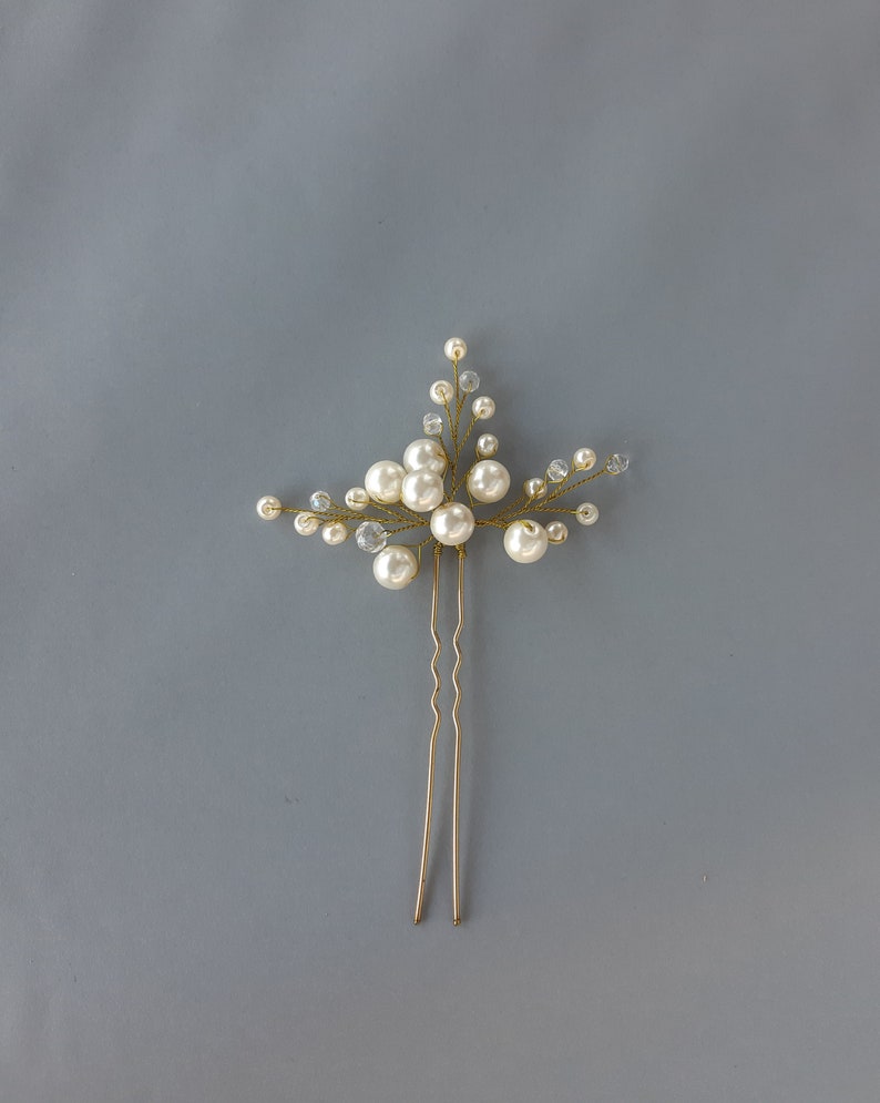 Bride hair pins Bridal hair piece Gypsophila Babys breath hair Etsy