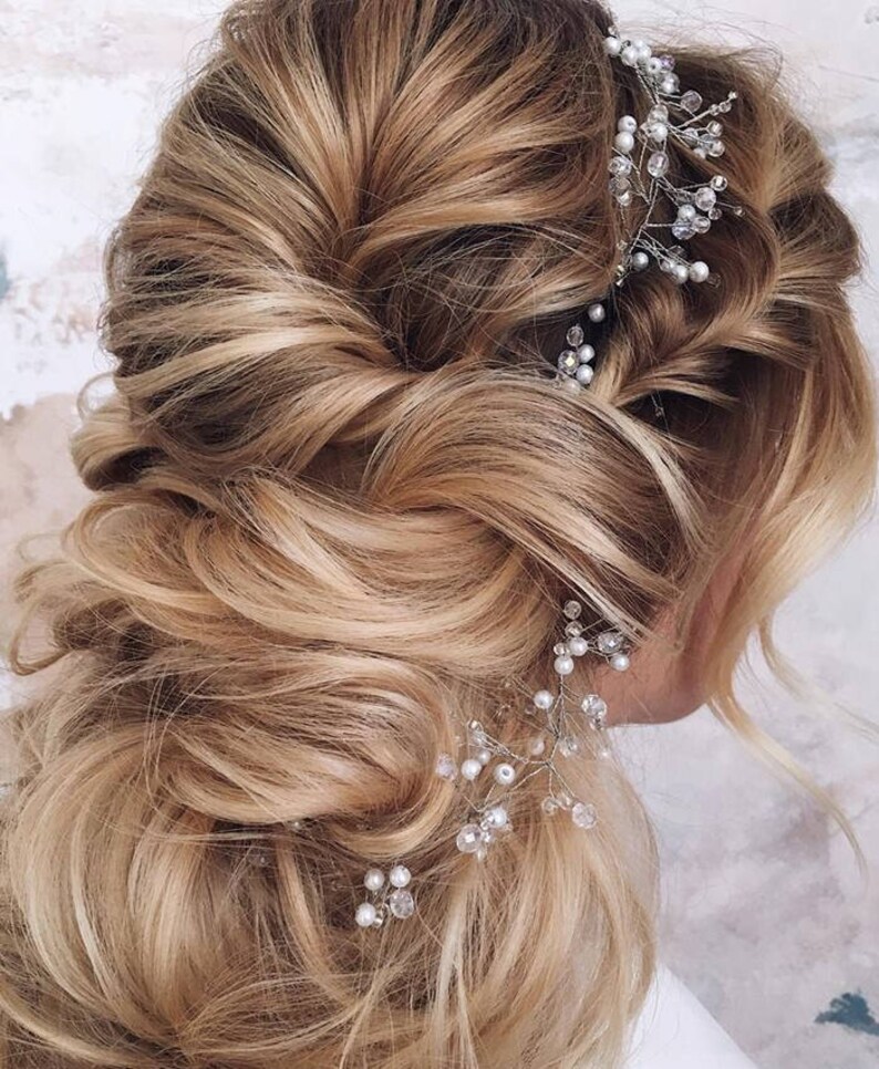 Bride Hair Piece Wedding Hair Piece Bride Hair Accessories Etsy