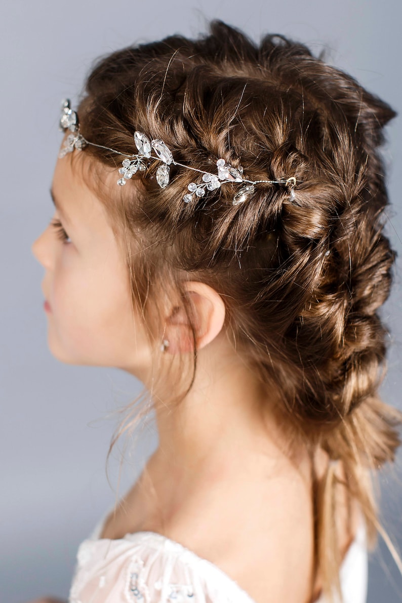 bride headpieces rhinestone hair vine wedding hair piece