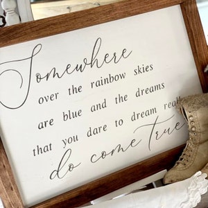 Somewhere over the rainbow