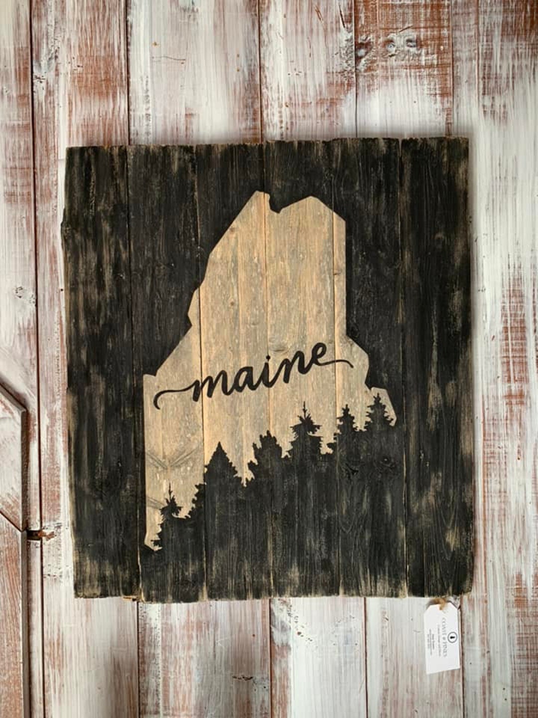 Maine Silhouette - Etsy