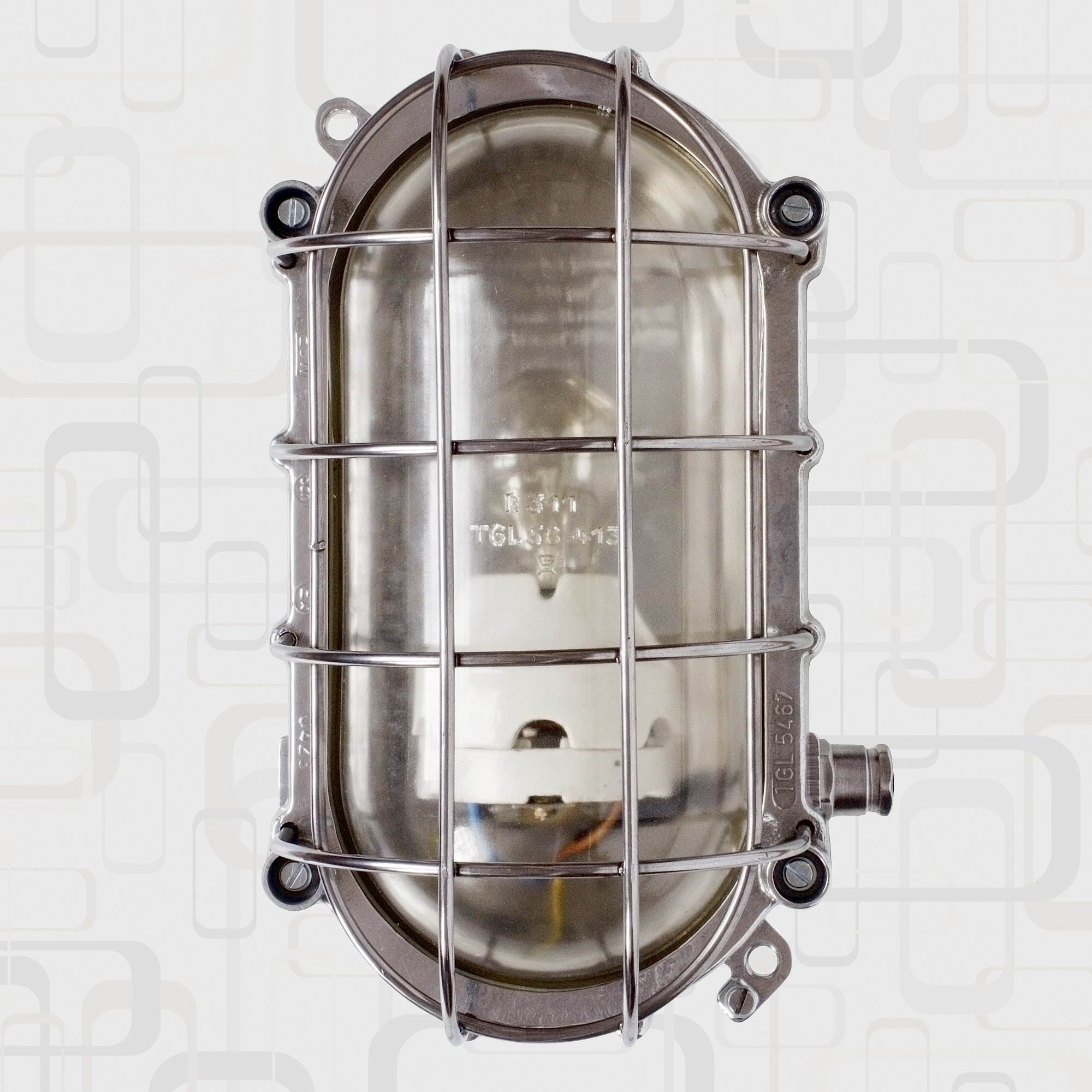 Explosion Proof, Industrial Factory Bunker/bulkhead Light Fixture. Made ...