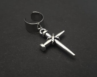 Buffy Vampire Slayer metal key ring Gothic Cross