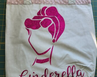 Cinderella Handsewn Tote Bag