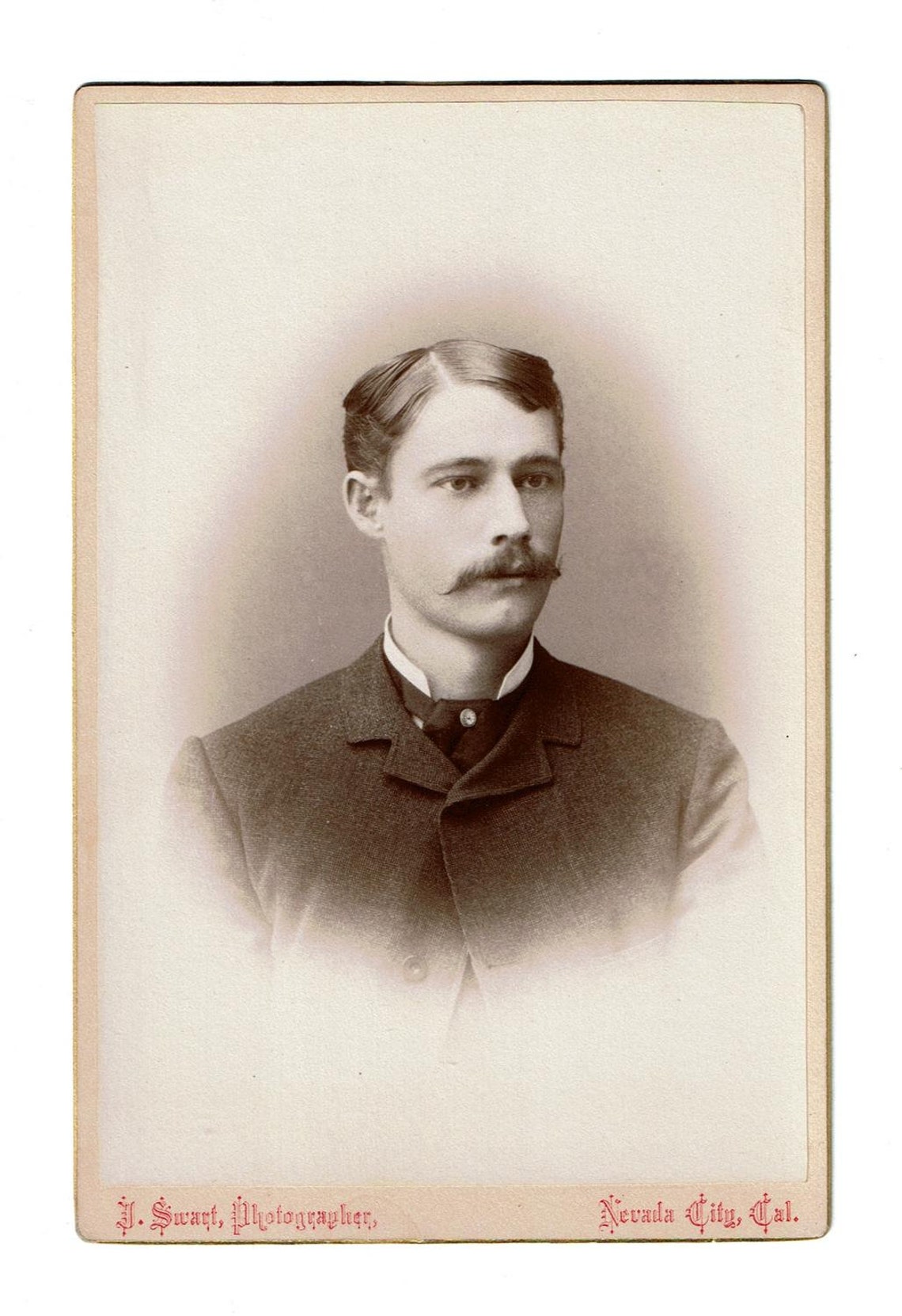 1890s Vintage Photo Card Vintage Gentleman Etsy