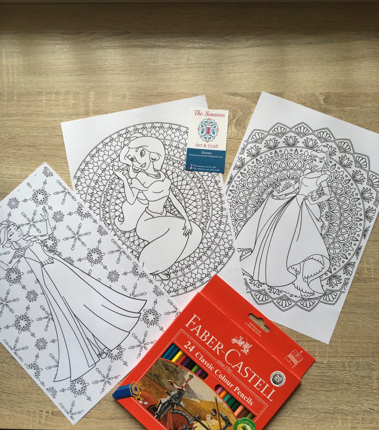 Disney Princesses Mandala Pack Of 3 Etsy Disney Princesses Mandala Pack Of 3 Etsy