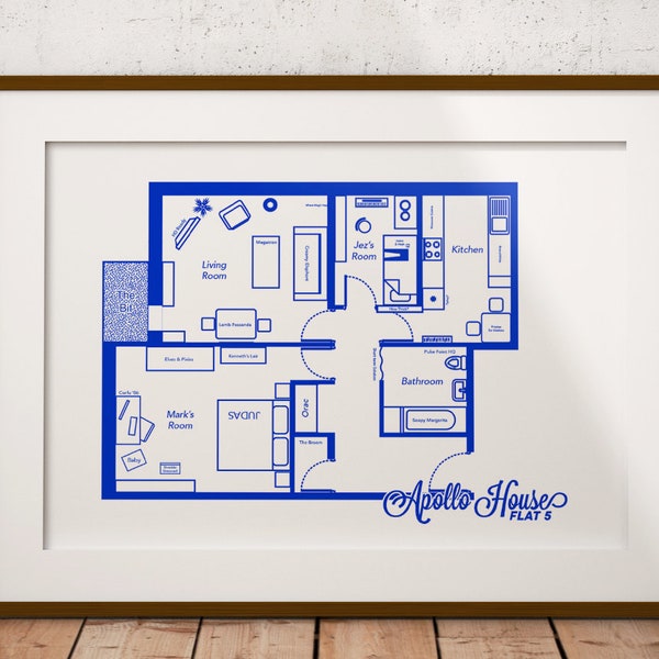 Appartement 5, Apollo House - Plan d’étage