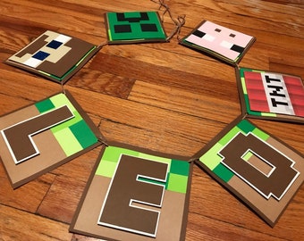 Minecraft Banner Etsy