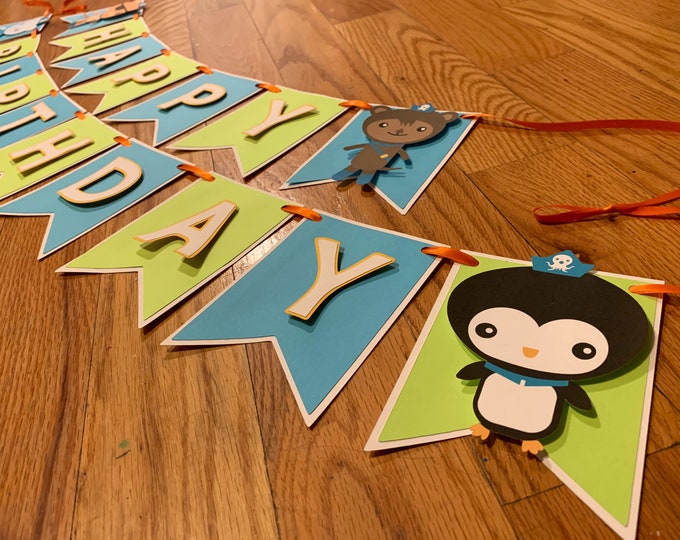 Octo nauts Party Banner Octo nauts Party. Octo nauts Birthday Octo nauts Birthday Banner