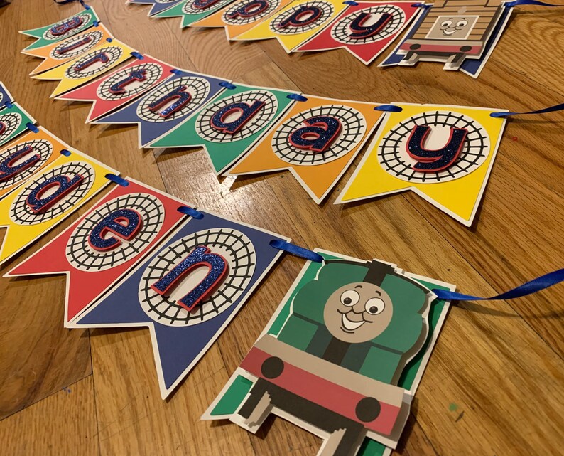 Thomas Train Birthday. Thomas Train Birthday Party Decor Thomas Train Party Thomas Birthday Banner