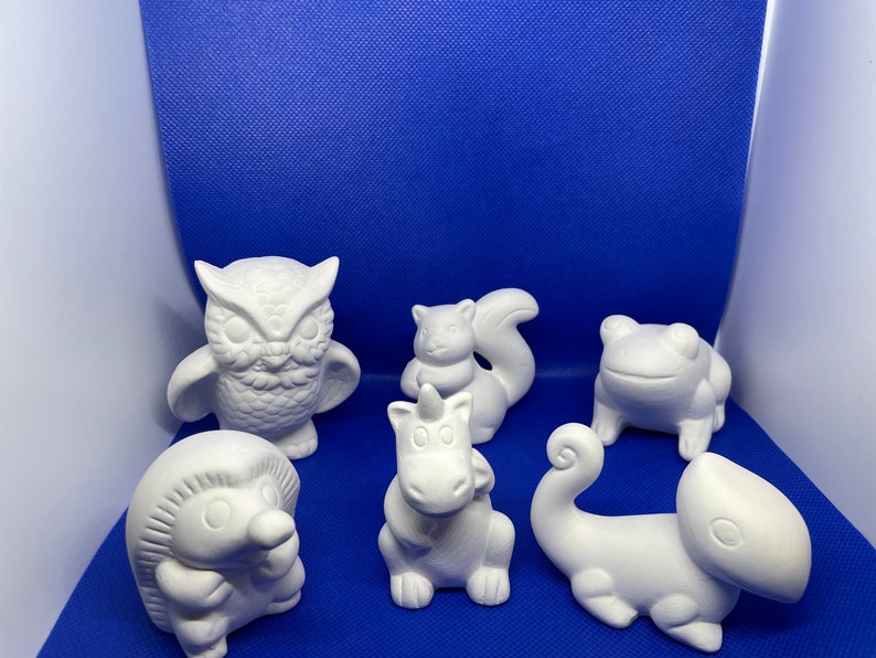 Bisque Unpainted Ceramic Monthly Surprise Kit!! Etsy