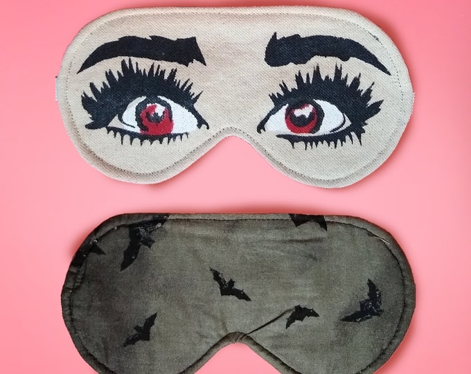 Novelty Sleep Mask Eye Mask Cover Funny White Elephant Gift Eyeballs