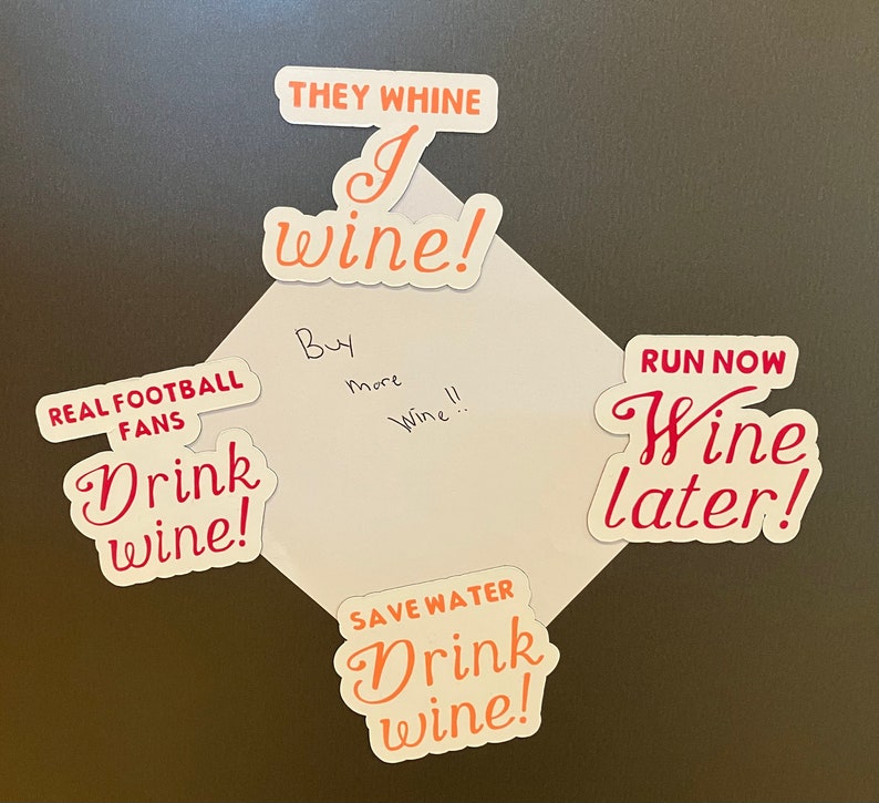 Save water drink wine decal, Save Water, Drink Wine, Wine magnet, glass decal, wine decal, barware decal, Tervis decal image 6