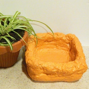 Blumentopf Pflanzschale Übertopf für Pflanzen Dekoschale aus Beton