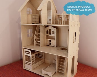 barbie doll house big size
