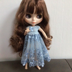 Super beautiful Blythe dress you with pendant