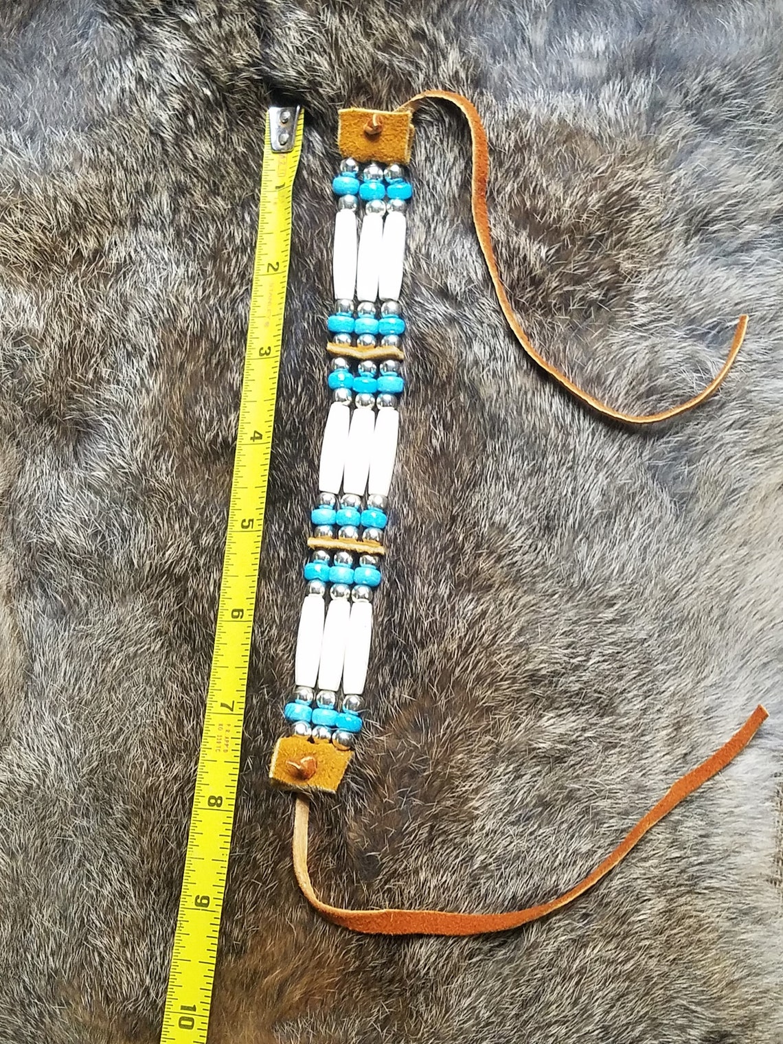 Native American Bone Choker Necklace Etsy