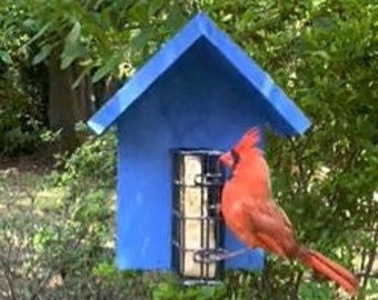 This Suet Bird Feeder Works! Easy to Fill, Easy to Clean - Feed the birds with this handcrafted, time-tested Suet feeder!