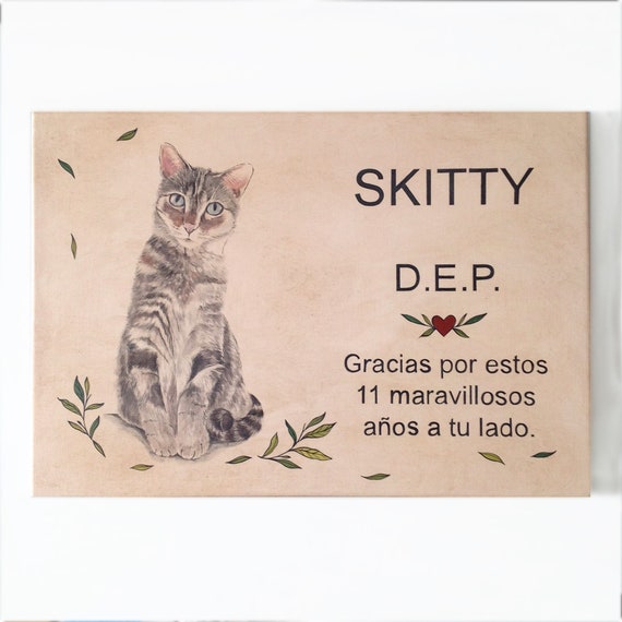 etsy cat memorial