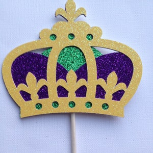 Mardi Gras Centerpiece sticks image 3