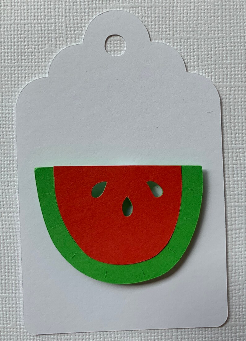 Fruit gift tags/party favor tags Etsy