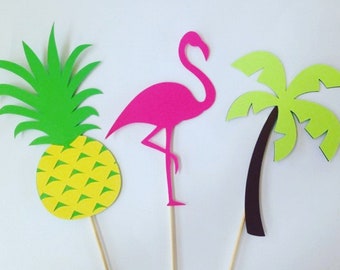 Tropical centerpiece sticks