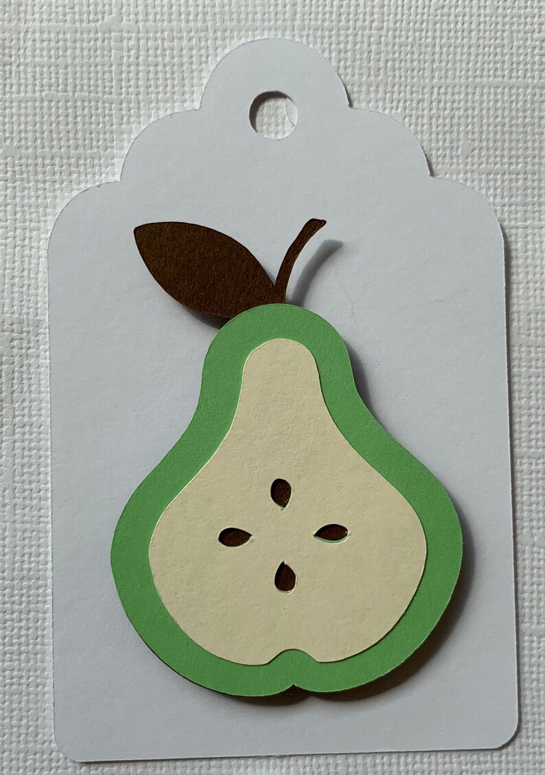 Fruit gift tags/party favor tags Etsy