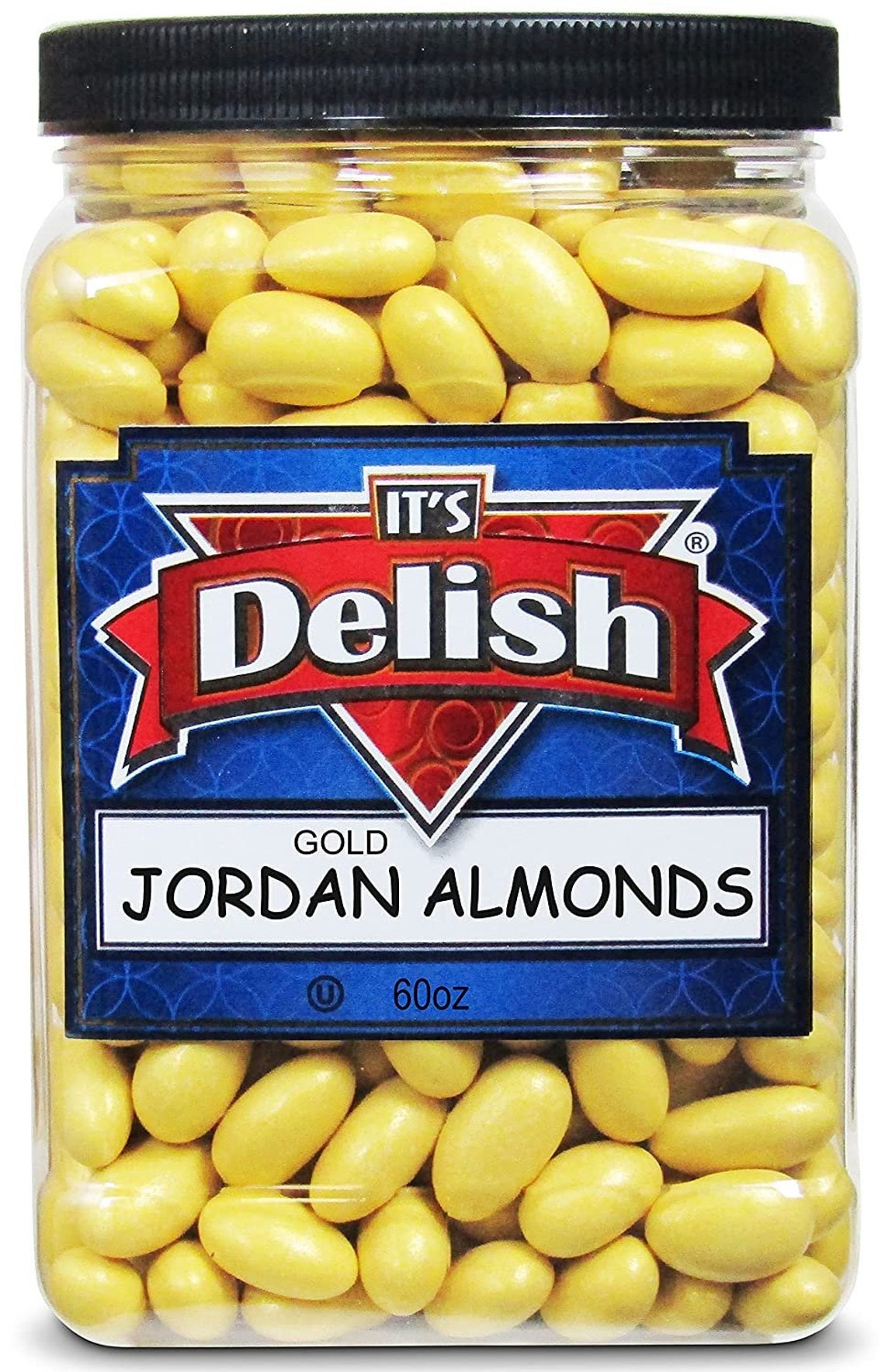 Gold Jordan Almonds by Its Delish 3.75 lbs 60 Oz Jumbo Etsy