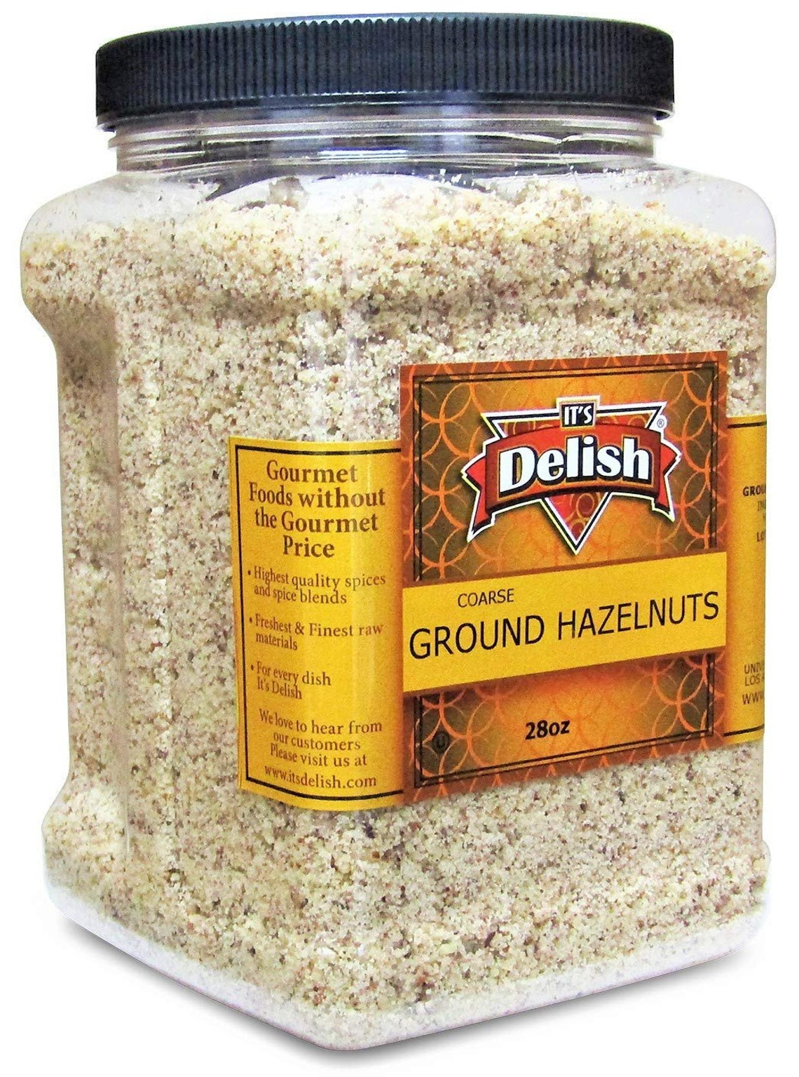 Gourmet Ground Hazelnuts by Its Delish 28 Oz Jumbo Container Etsy UK