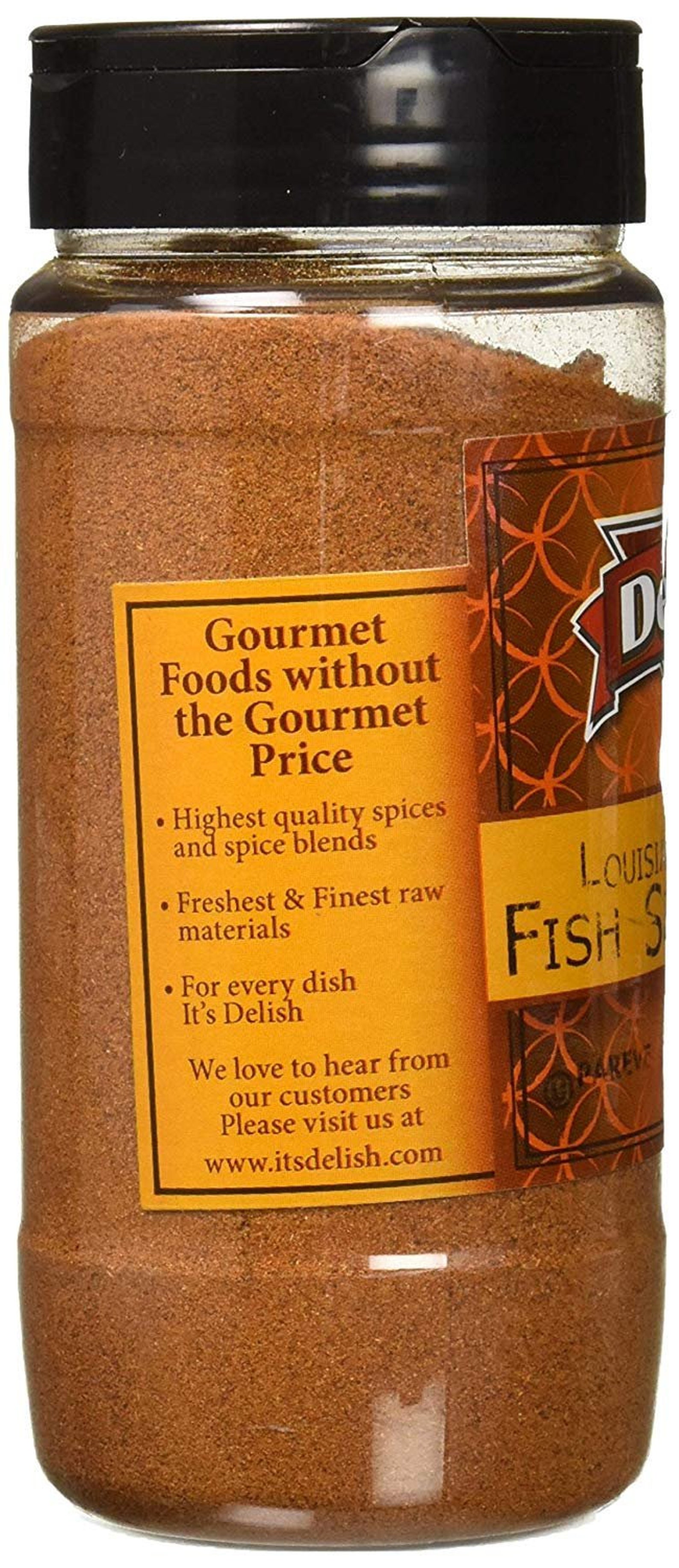 Louisiana Fish Seasoning by Its Delish 9 oz Medium Jar Etsy