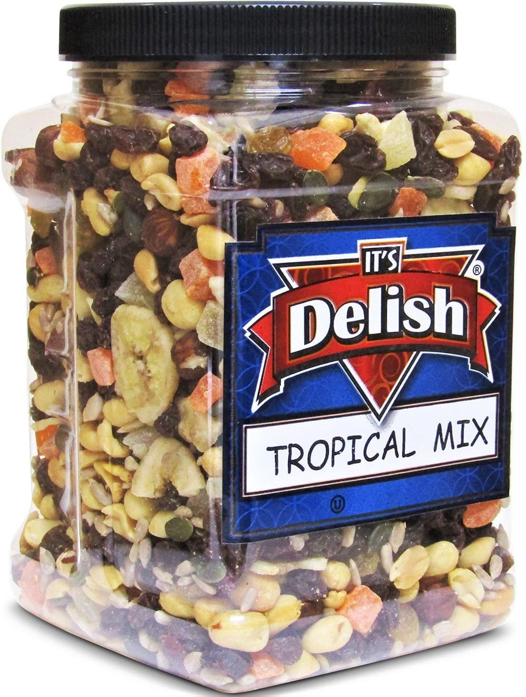 Tropical Mix Fruit and Nuts Trail Mix by It’s Delish – Bulk 2.5 Lbs ...