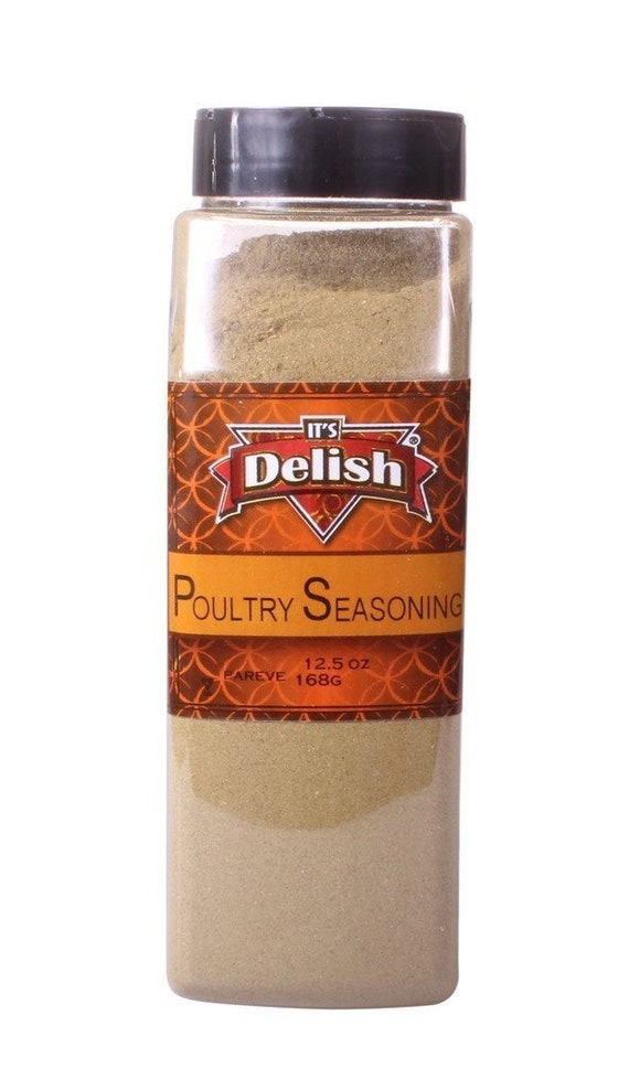 Poultry Seasoning by Its Delish 13 Oz. Large Jar Etsy