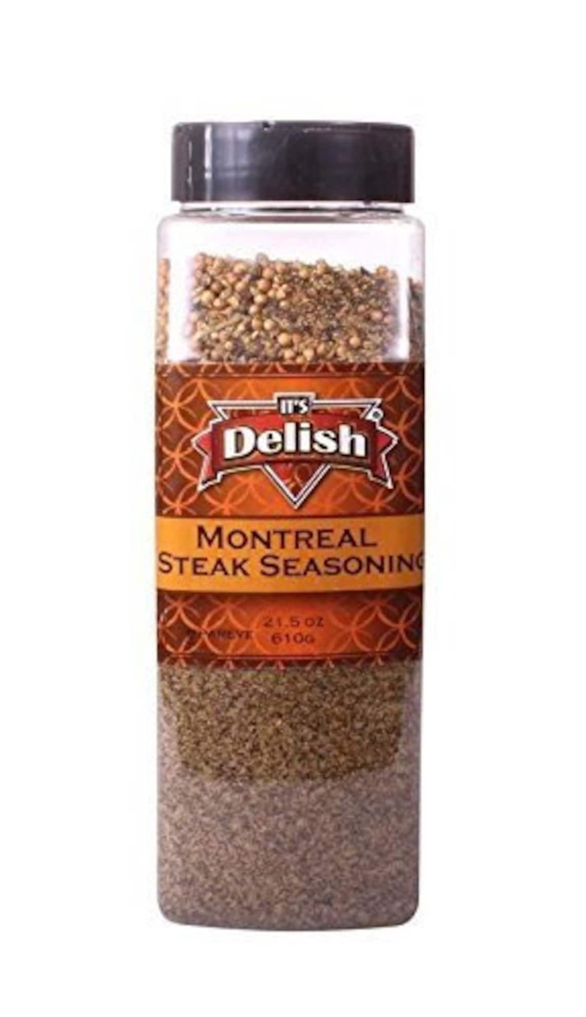 Montreal Steak Seasoning by Its Delish 18 Oz Large Jar Etsy