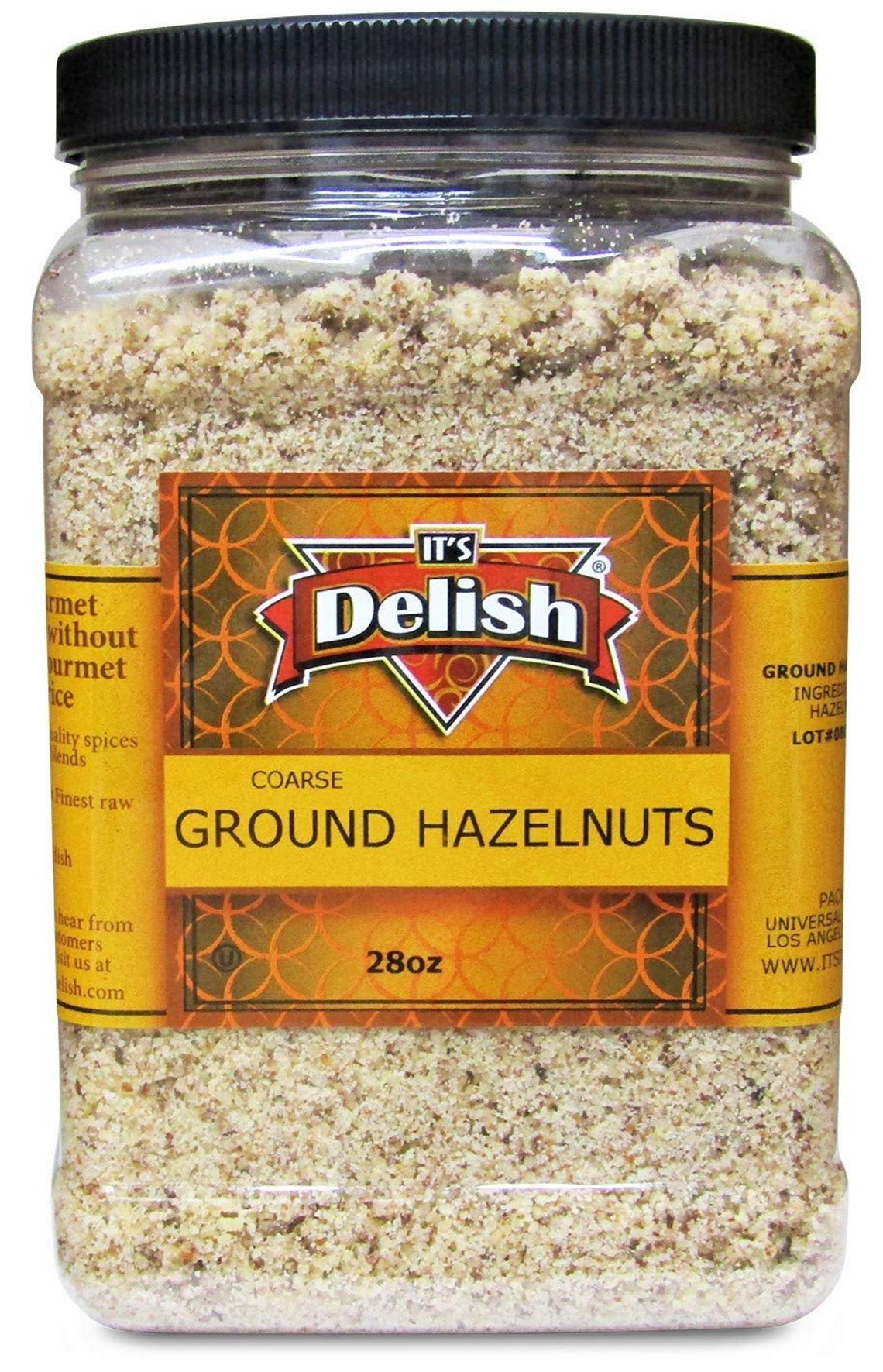 Gourmet Ground Hazelnuts by Its Delish 28 Oz Jumbo Container Etsy UK