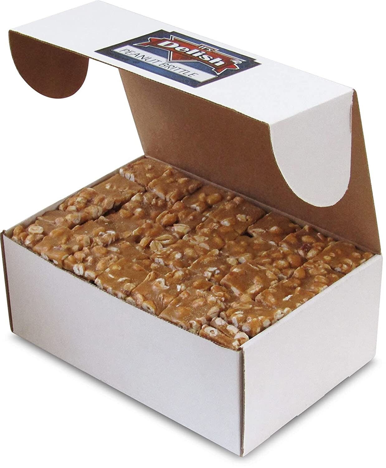 Gourmet Peanut Brittle by It's Delish 6 LBS Bulk Box Etsy UK