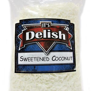 Sweetened Coconut Flakes Fancy Shred by Its Delish, 2 lbs image 1