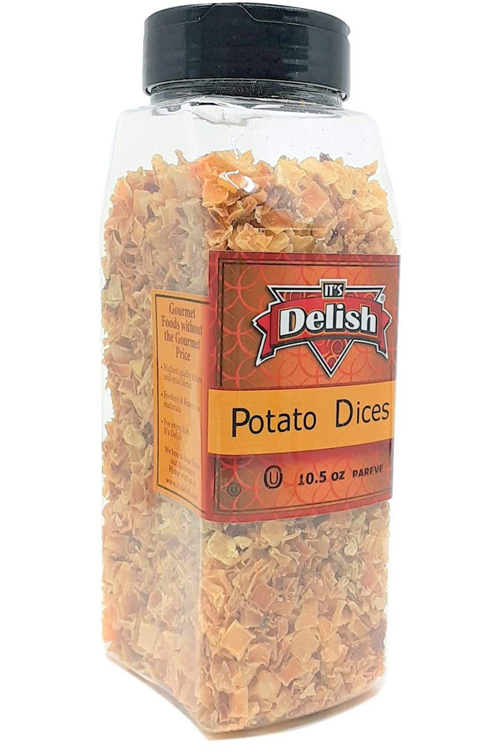 Dried Potato Dices by Its Delish 10 Oz Large Jar Dehydrated Etsy