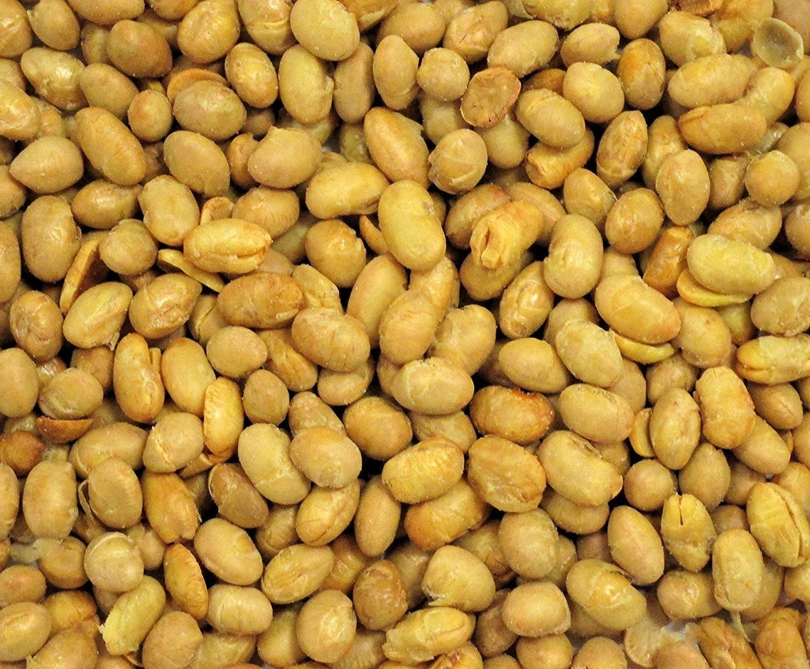 Gourmet Roasted Salted Soy Beans soy Nuts by Its Delish two Etsy