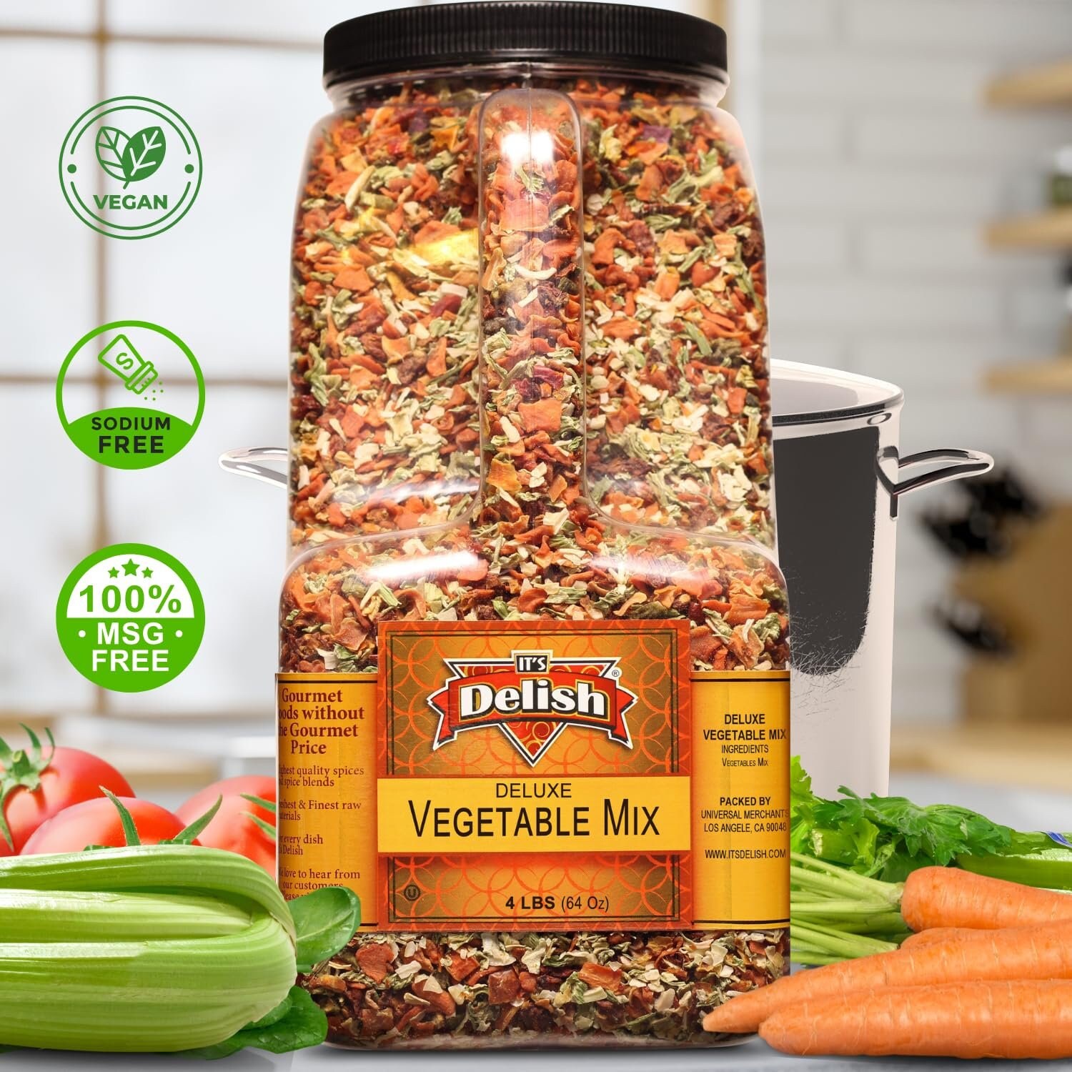Deluxe Dried Vegetable Soup Mix by Its Delish 4 LB Restaurant Etsy