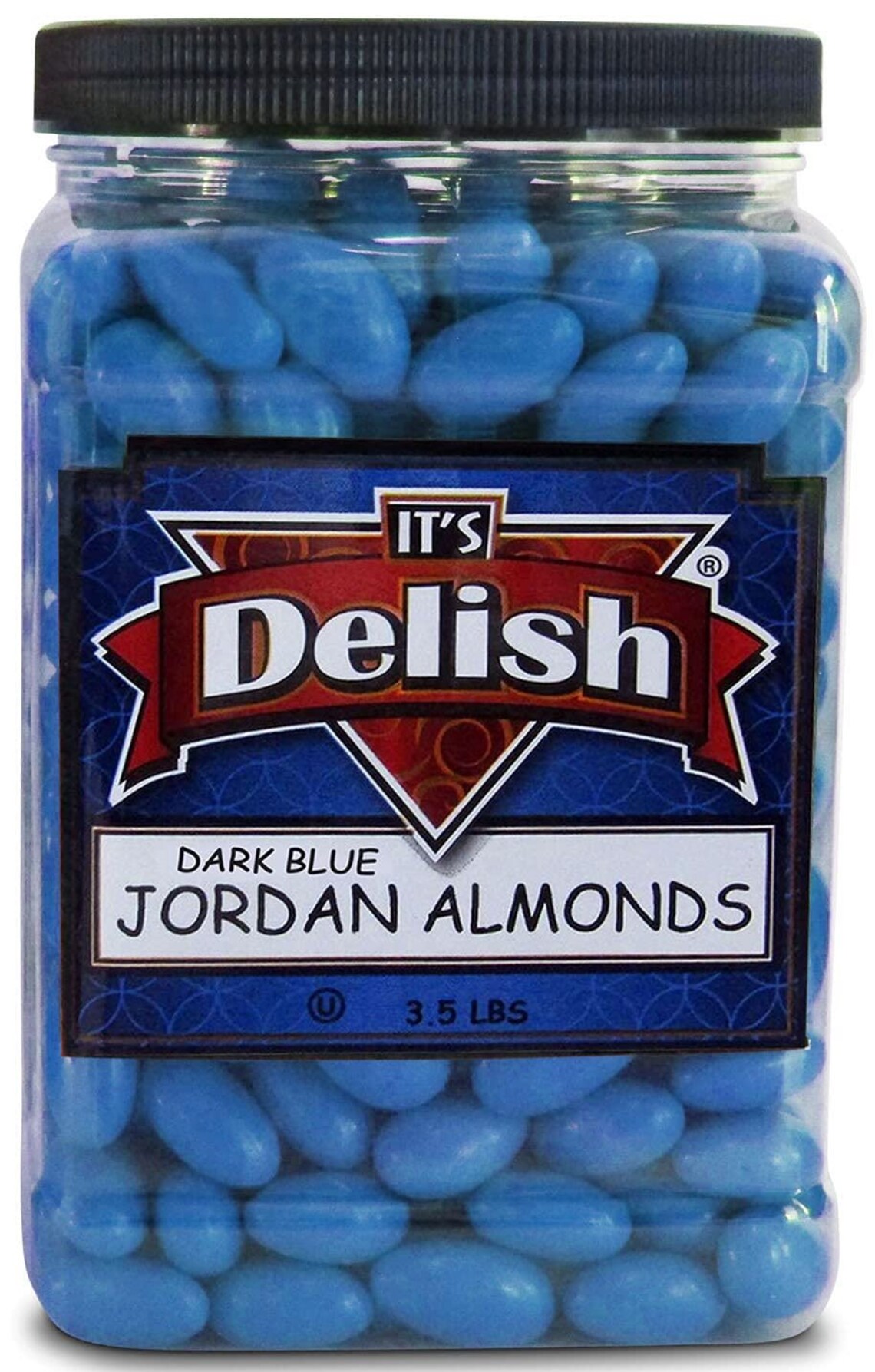 Dark Blue Jordan Almonds by Its Delish 3.5 lbs Jumbo Etsy