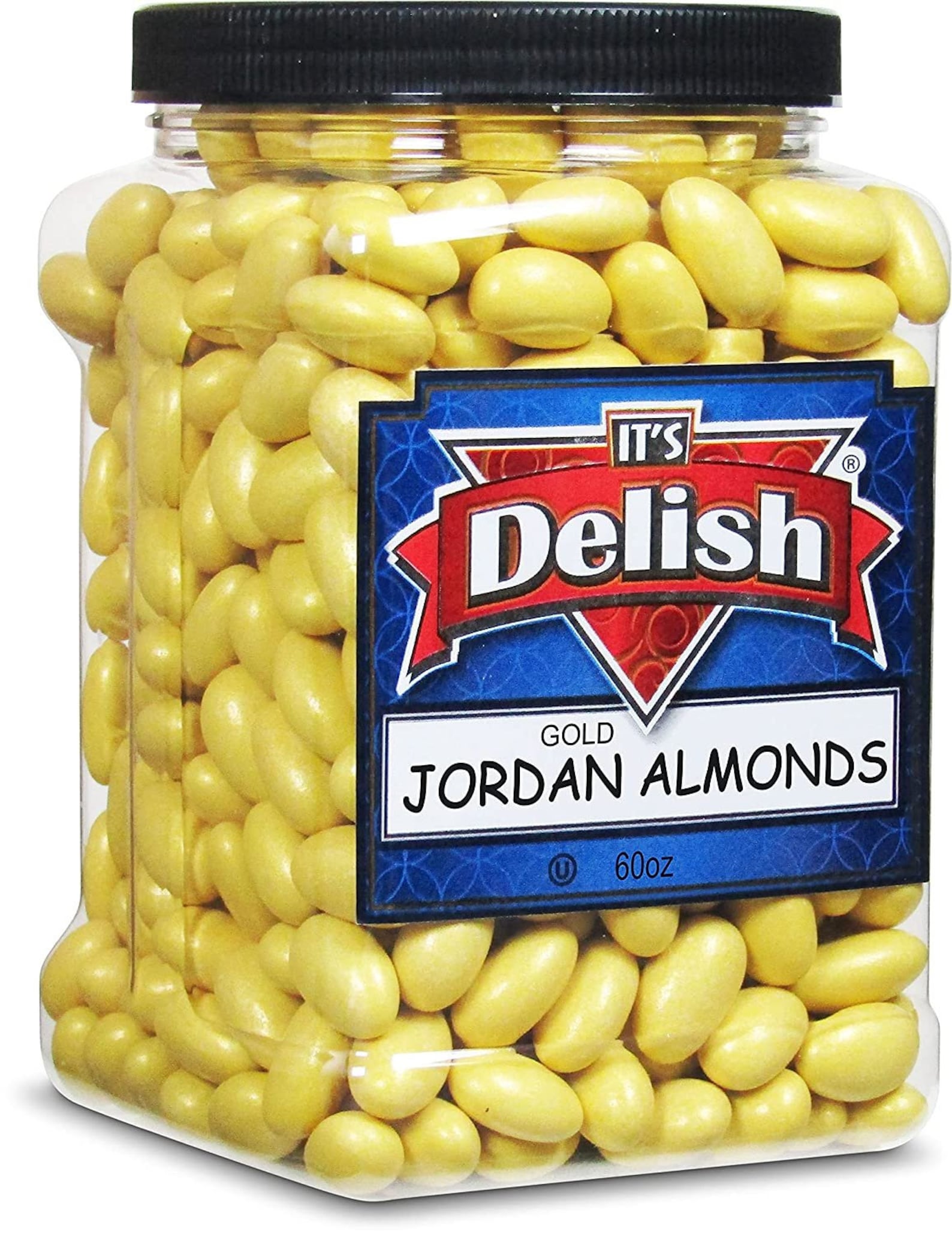 Gold Jordan Almonds by Its Delish 3.75 lbs 60 Oz Jumbo Etsy