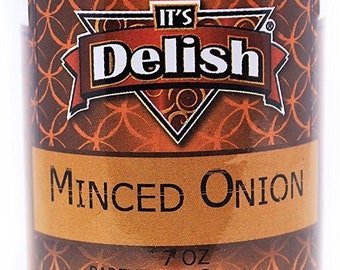 Minced Onion by Its Delish, 7 Oz Medium Jar