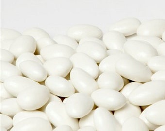 Jordan Almonds by Its Delish (White, 1 lb)